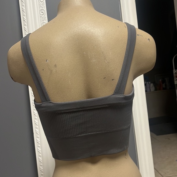 Size small Abercrombie grey tank top - Picture 2 of 4